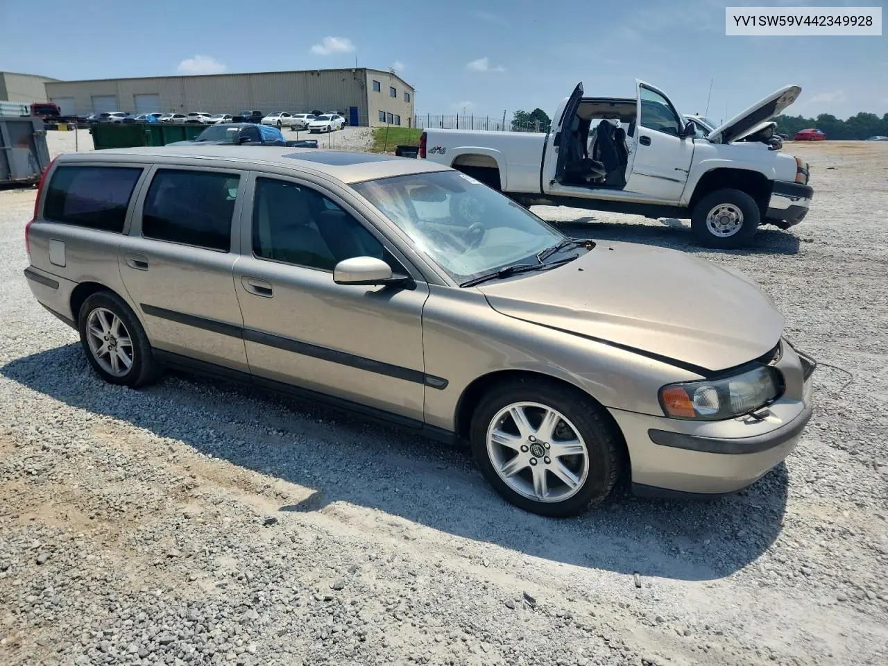 2004 Volvo V70 Fwd VIN: YV1SW59V442349928 Lot: 61847095