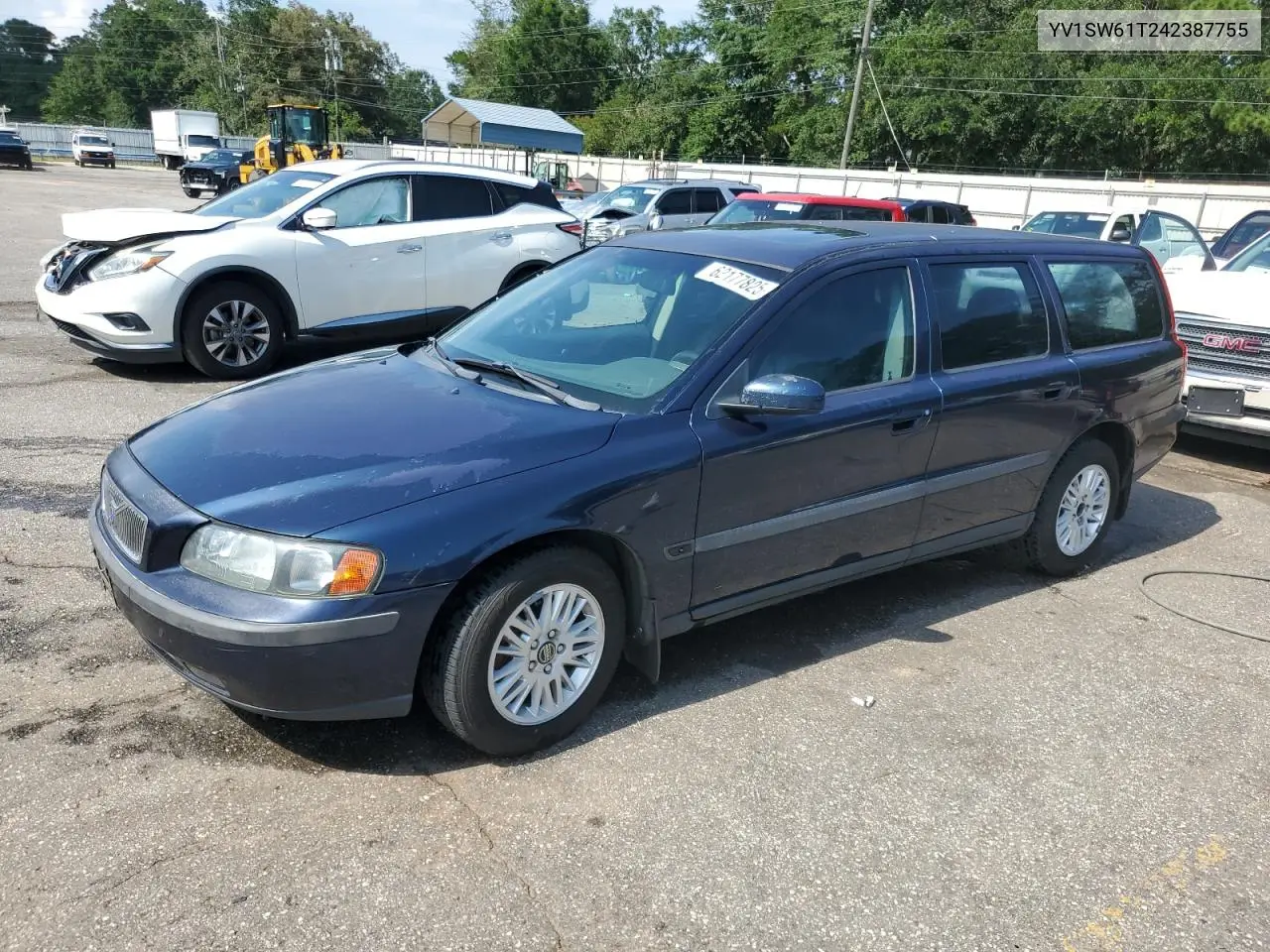 2004 Volvo V70 VIN: YV1SW61T242387755 Lot: 62177825