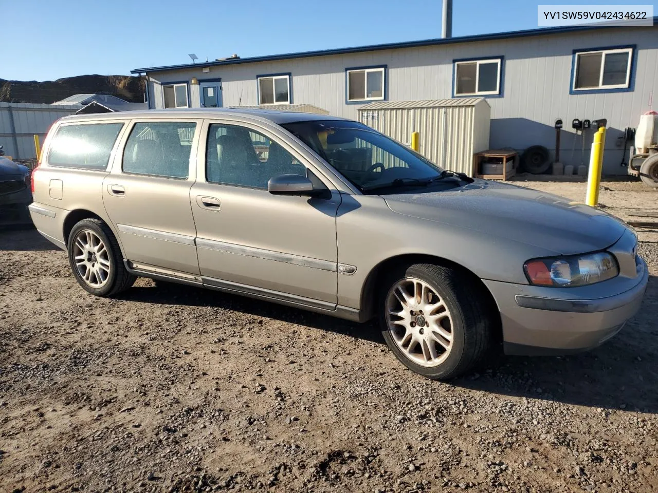 2004 Volvo V70 Fwd VIN: YV1SW59V042434622 Lot: 81445624