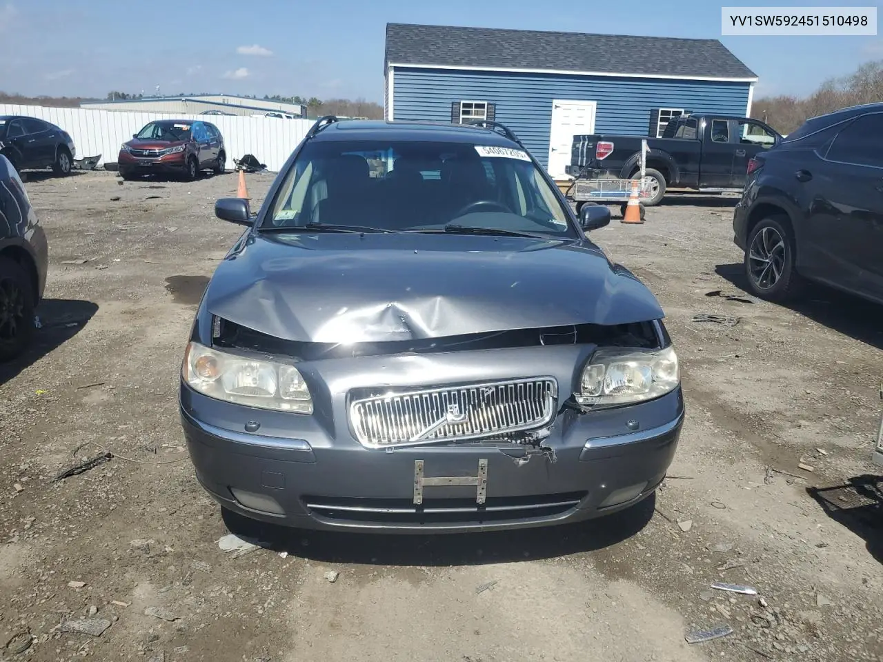 2005 Volvo V70 Fwd VIN: YV1SW592451510498 Lot: 54067205