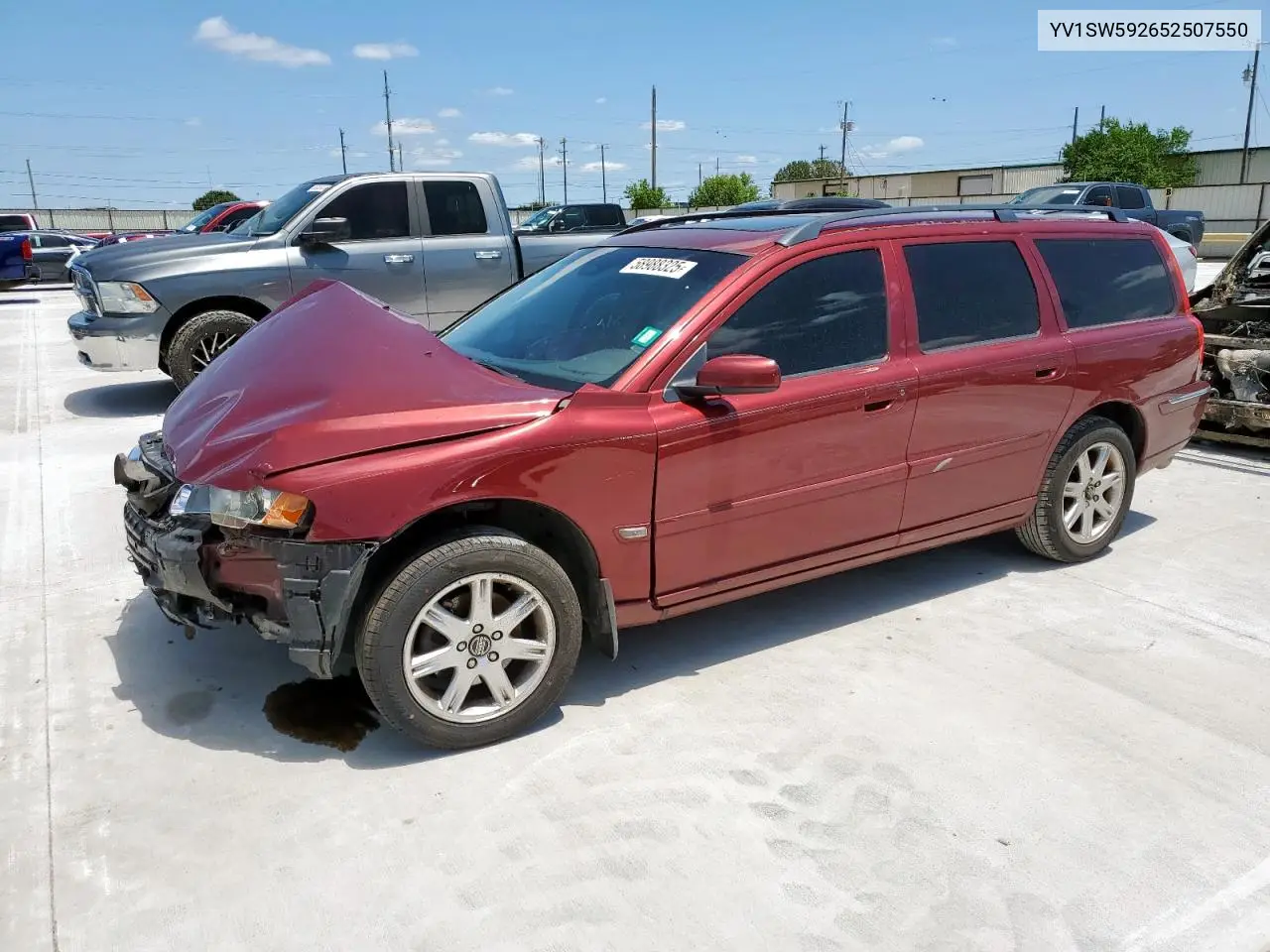 2005 Volvo V70 Fwd VIN: YV1SW592652507550 Lot: 58988325