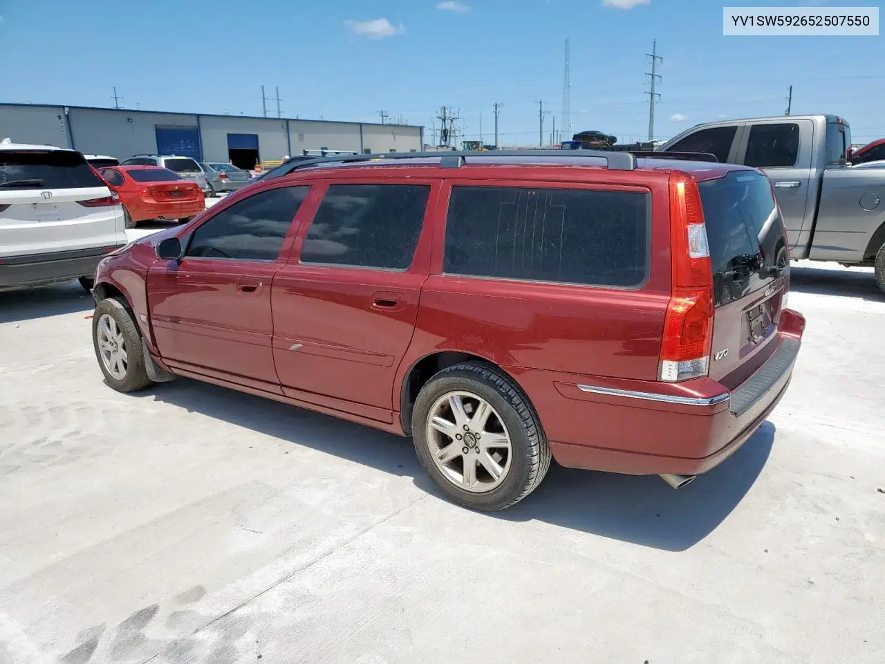 2005 Volvo V70 Fwd VIN: YV1SW592652507550 Lot: 58988325