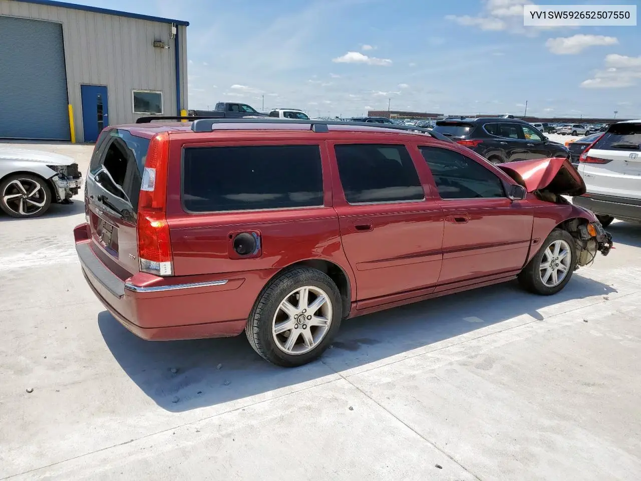 2005 Volvo V70 Fwd VIN: YV1SW592652507550 Lot: 58988325