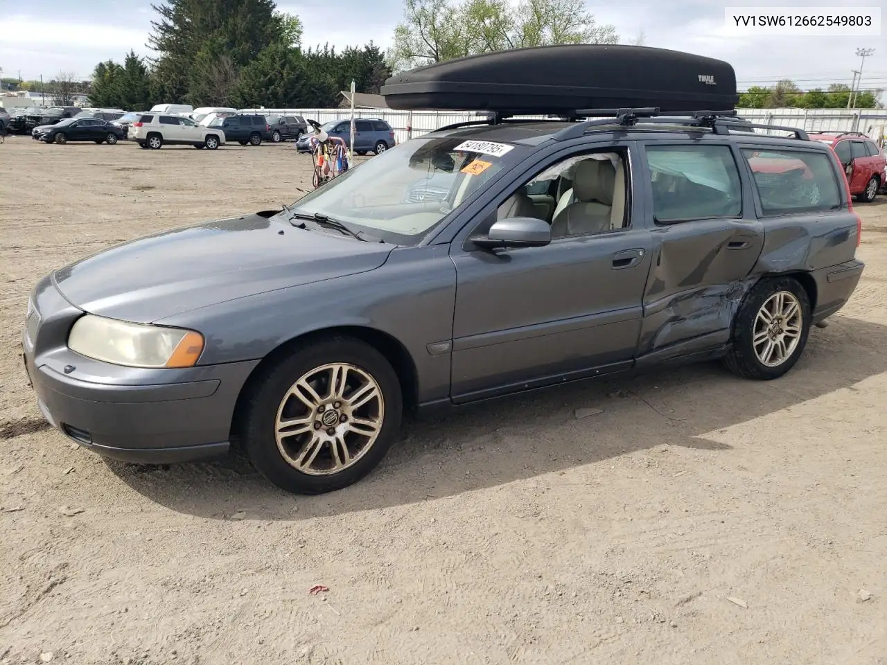 2006 Volvo V70 VIN: YV1SW612662549803 Lot: 54180795
