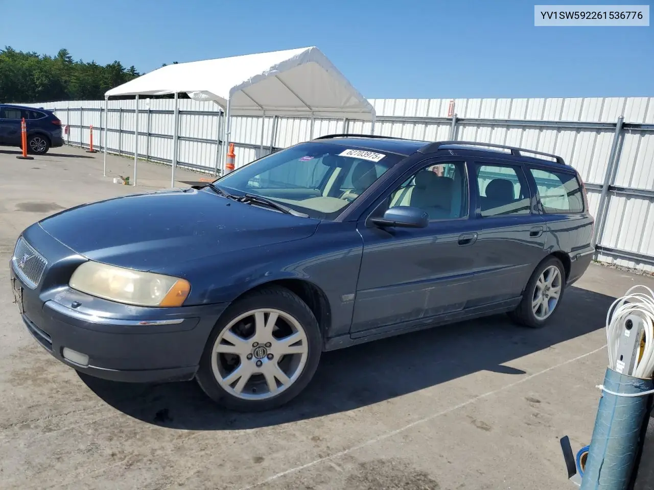 2006 Volvo V70 2.5T VIN: YV1SW592261536776 Lot: 62703975