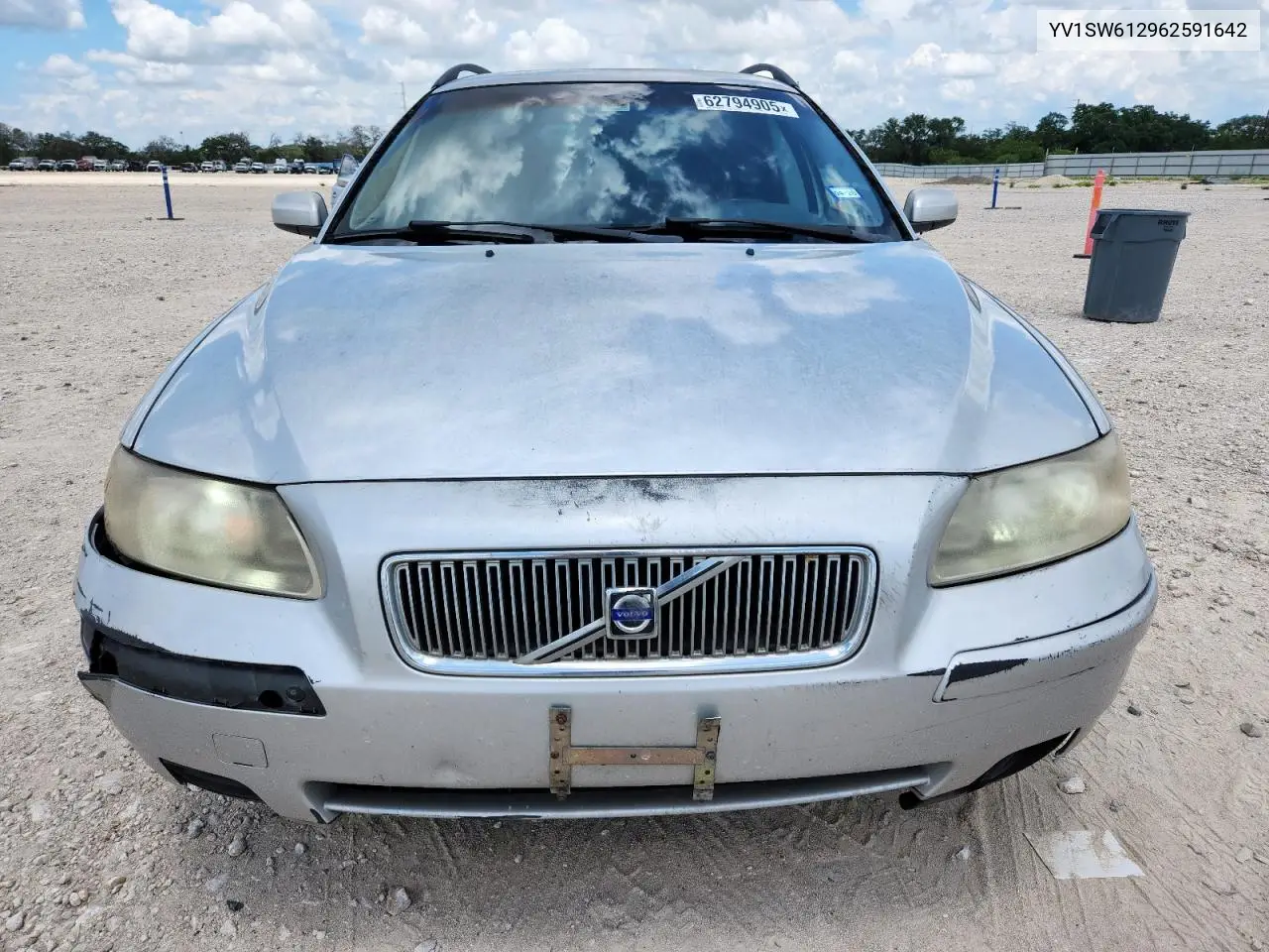 2006 Volvo V70 VIN: YV1SW612962591642 Lot: 62794905