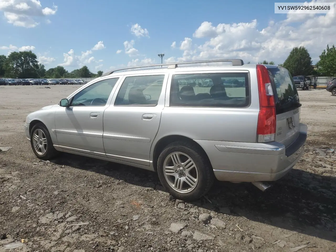 2006 Volvo V70 2.5T VIN: YV1SW592962540608 Lot: 63091385