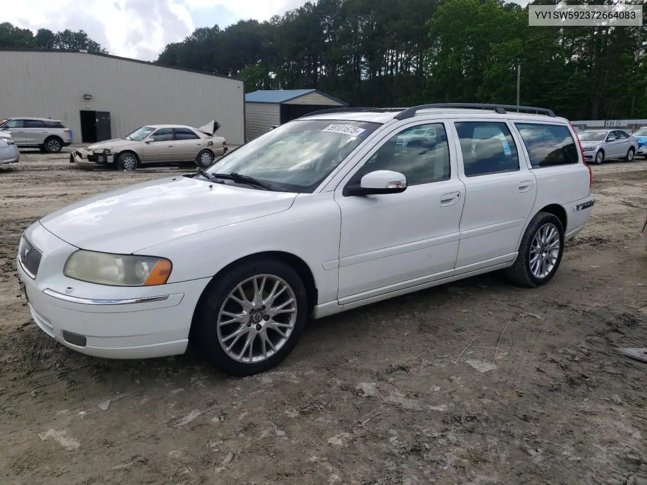 2007 Volvo V70 2.5T VIN: YV1SW592372664083 Lot: 59101675
