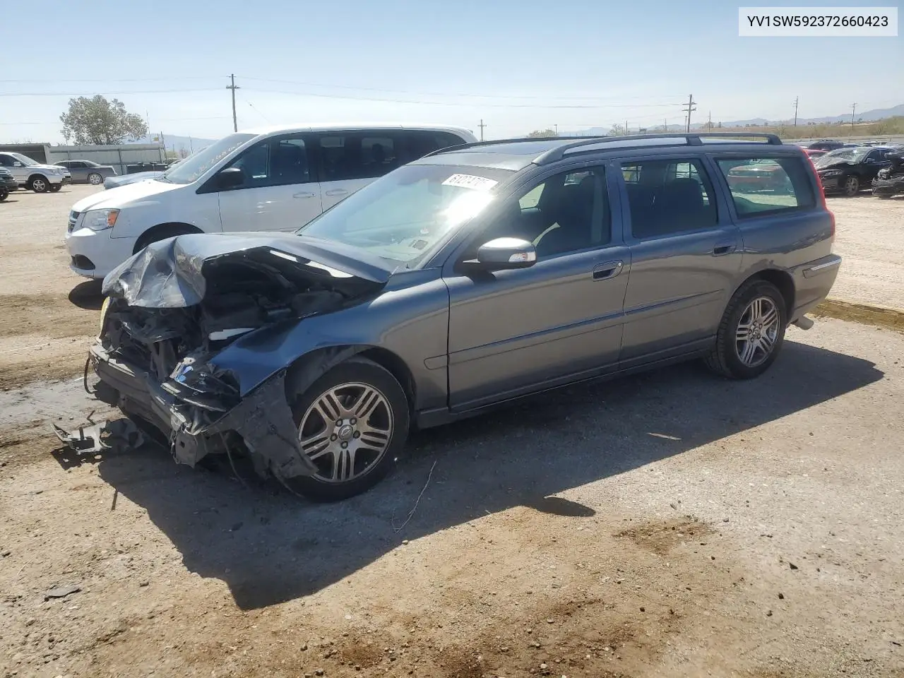 2007 Volvo V70 2.5T VIN: YV1SW592372660423 Lot: 61274705