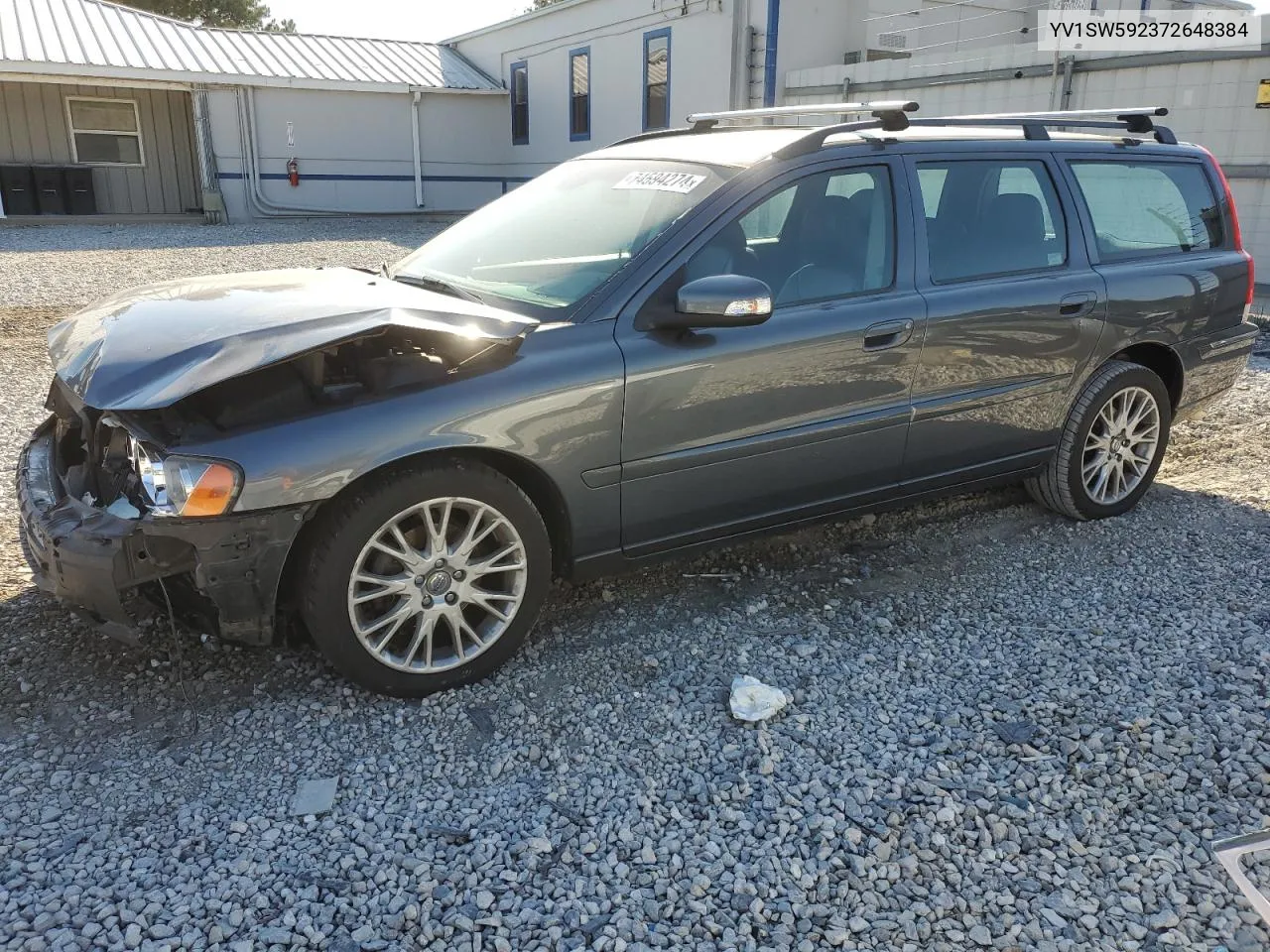 2007 Volvo V70 2.5T VIN: YV1SW592372648384 Lot: 74594274