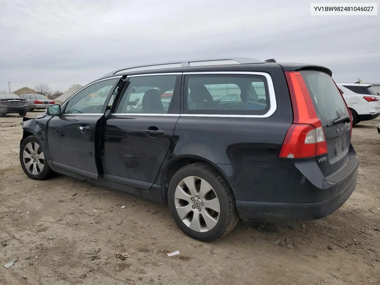 2008 Volvo V70 3.2 VIN: YV1BW982481046027 Lot: 44124615