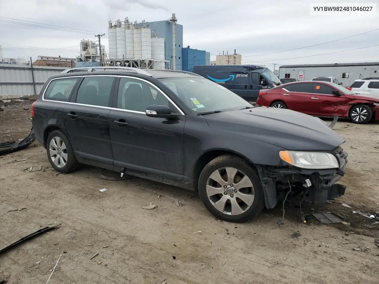2008 Volvo V70 3.2 VIN: YV1BW982481046027 Lot: 44124615