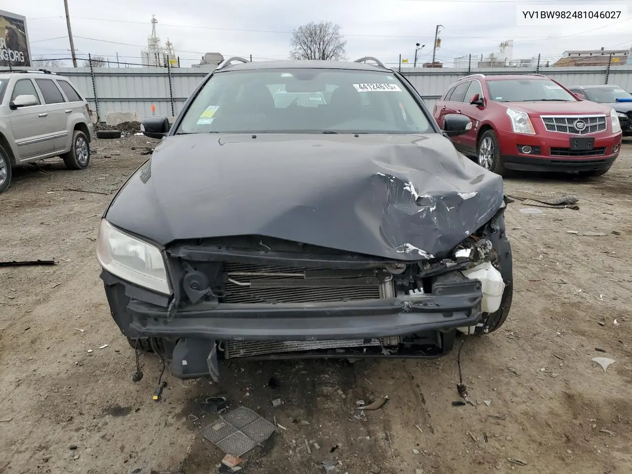 2008 Volvo V70 3.2 VIN: YV1BW982481046027 Lot: 44124615