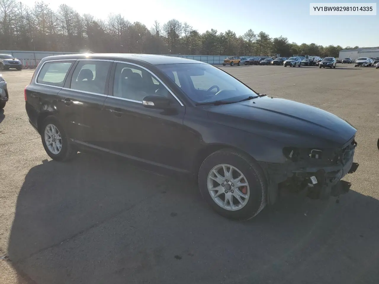2008 Volvo V70 3.2 VIN: YV1BW982981014335 Lot: 47924015