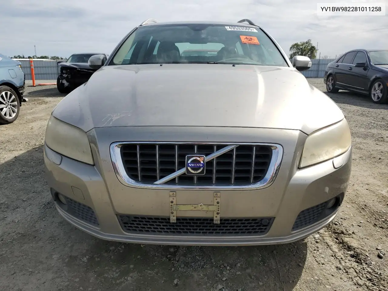 2008 Volvo V70 3.2 VIN: YV1BW982281011258 Lot: 49533565