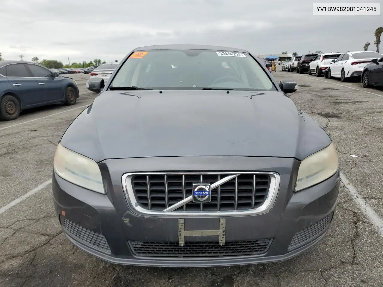 2008 Volvo V70 3.2 VIN: YV1BW982081041245 Lot: 55860225