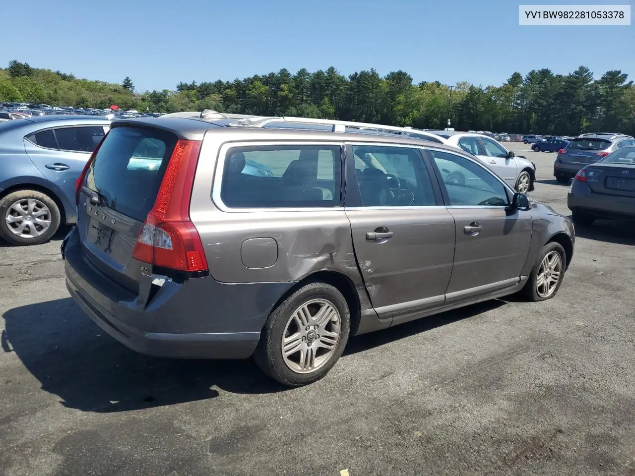 2008 Volvo V70 3.2 VIN: YV1BW982281053378 Lot: 56200425