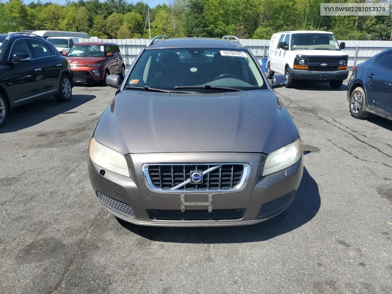 2008 Volvo V70 3.2 VIN: YV1BW982281053378 Lot: 56200425