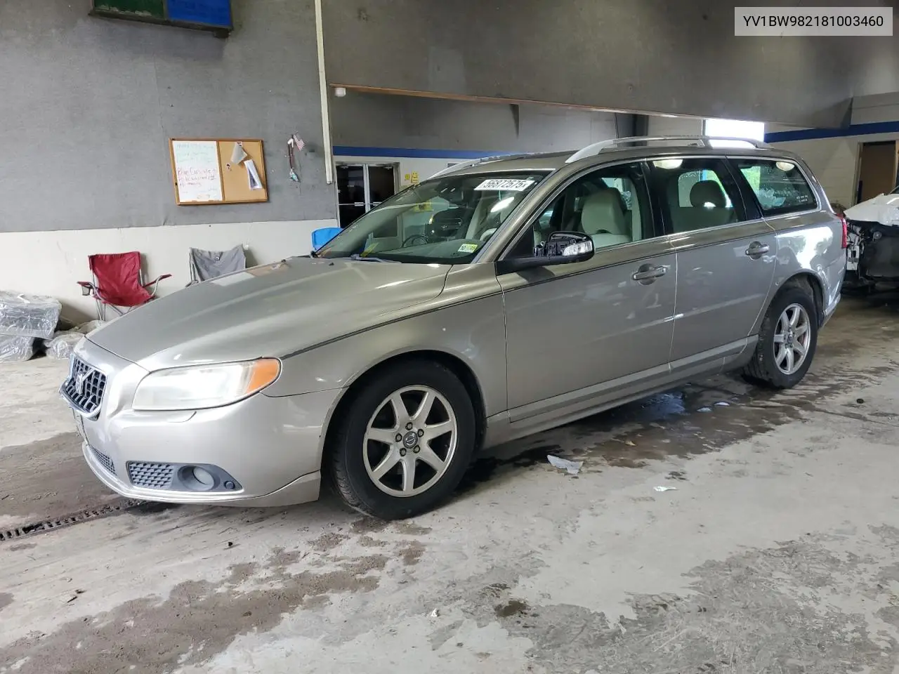 2008 Volvo V70 3.2 VIN: YV1BW982181003460 Lot: 56872575