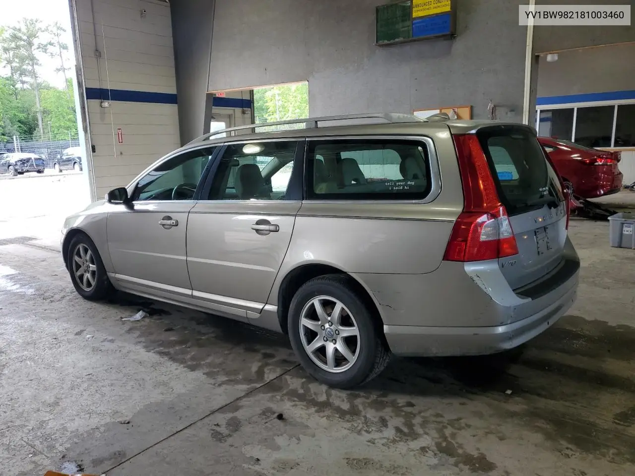 2008 Volvo V70 3.2 VIN: YV1BW982181003460 Lot: 56872575