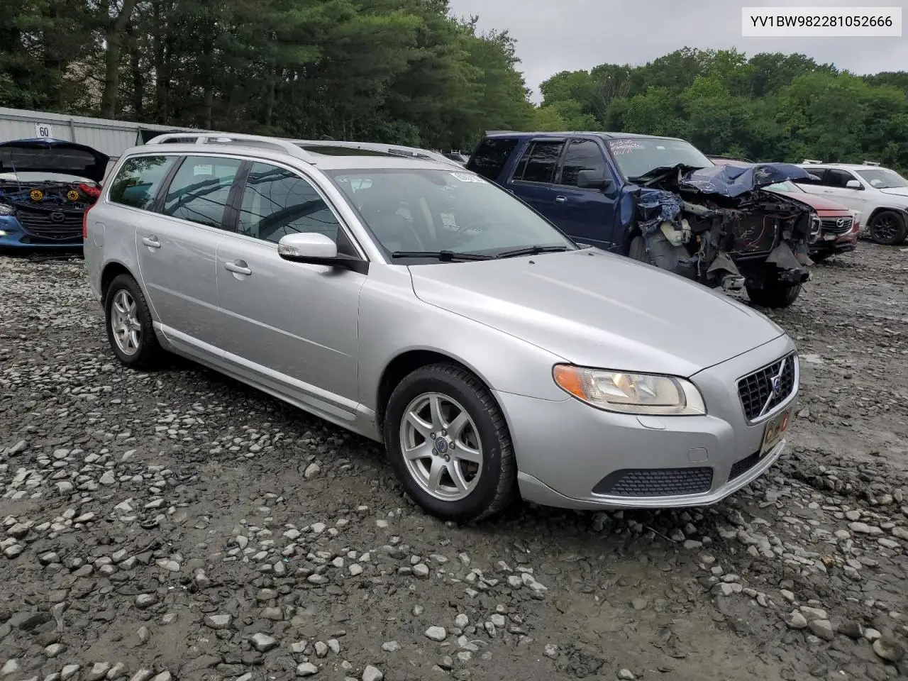 2008 Volvo V70 3.2 VIN: YV1BW982281052666 Lot: 60697165