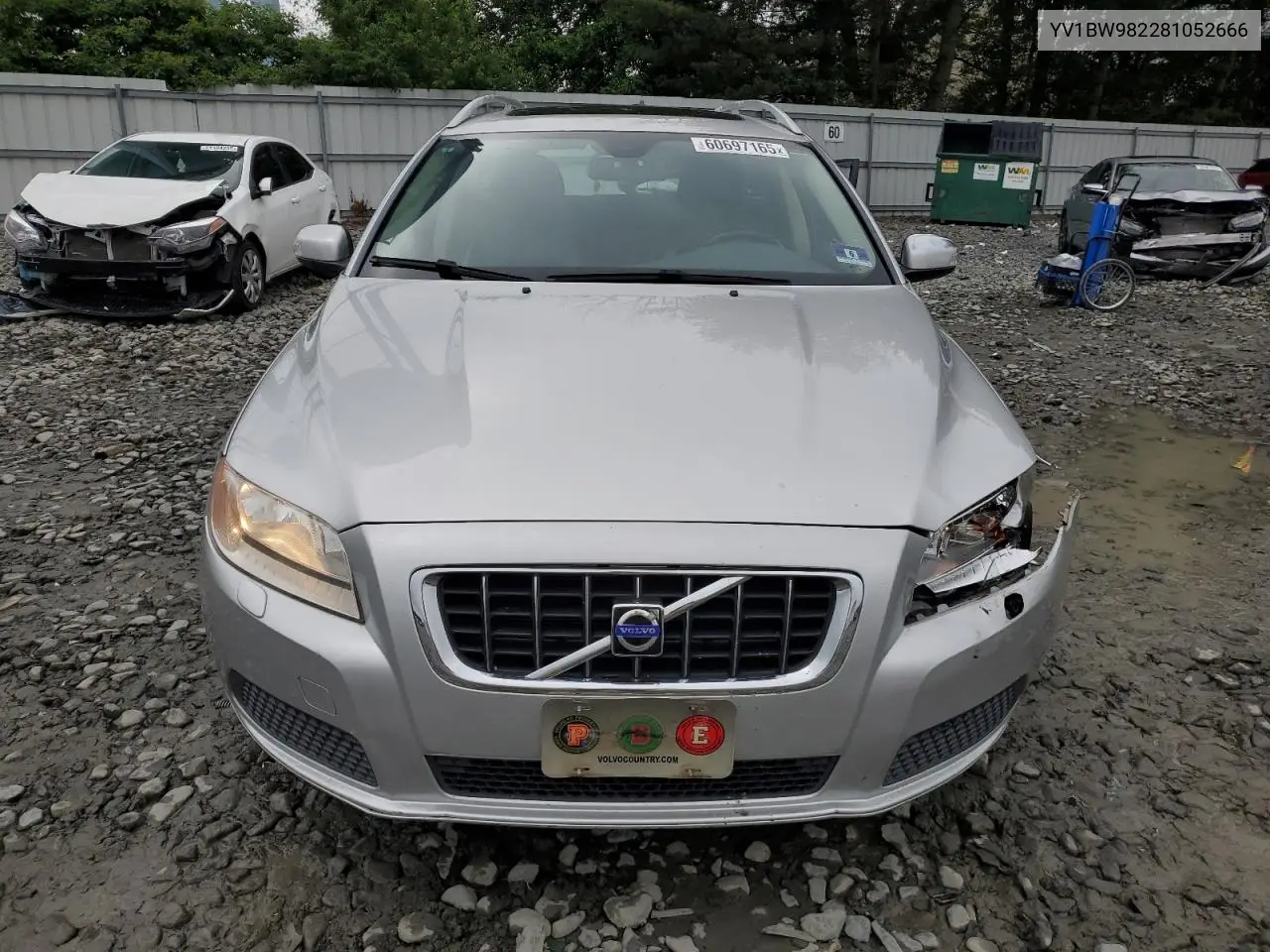 2008 Volvo V70 3.2 VIN: YV1BW982281052666 Lot: 60697165