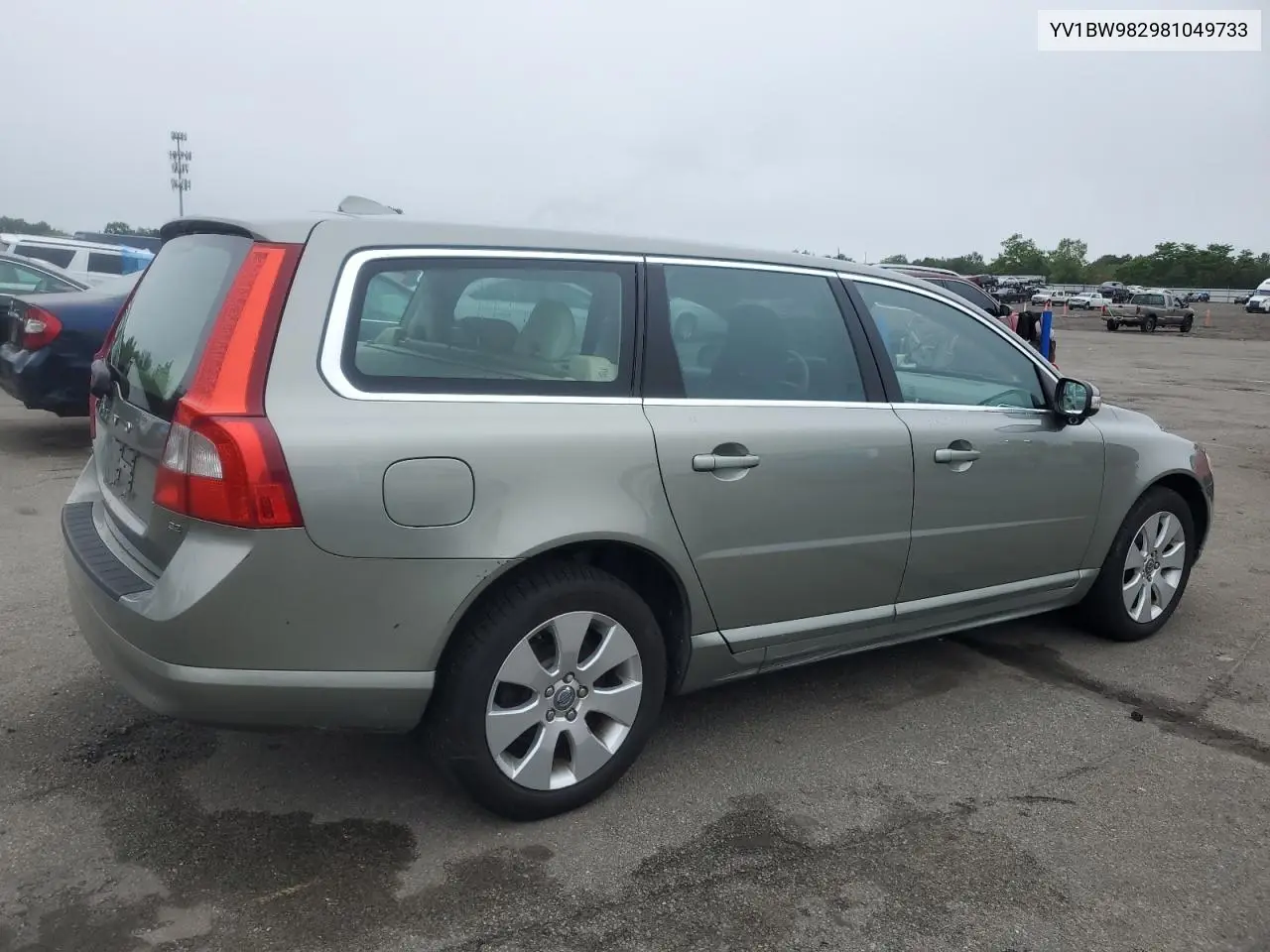 2008 Volvo V70 3.2 VIN: YV1BW982981049733 Lot: 61089315