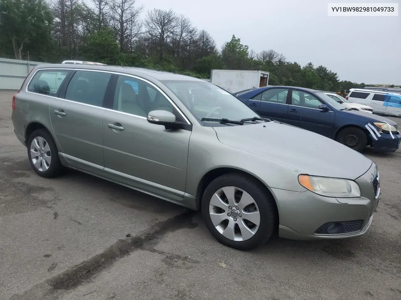 2008 Volvo V70 3.2 VIN: YV1BW982981049733 Lot: 61089315