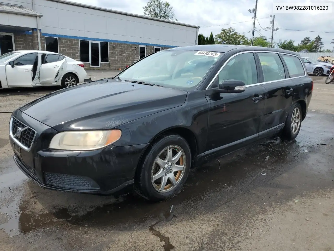 2008 Volvo V70 3.2 VIN: YV1BW982281016220 Lot: 64492285