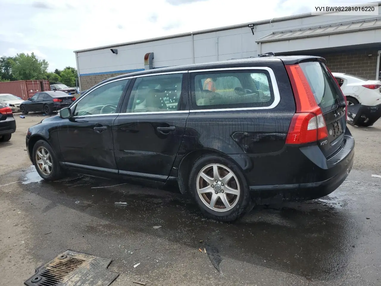 2008 Volvo V70 3.2 VIN: YV1BW982281016220 Lot: 64492285
