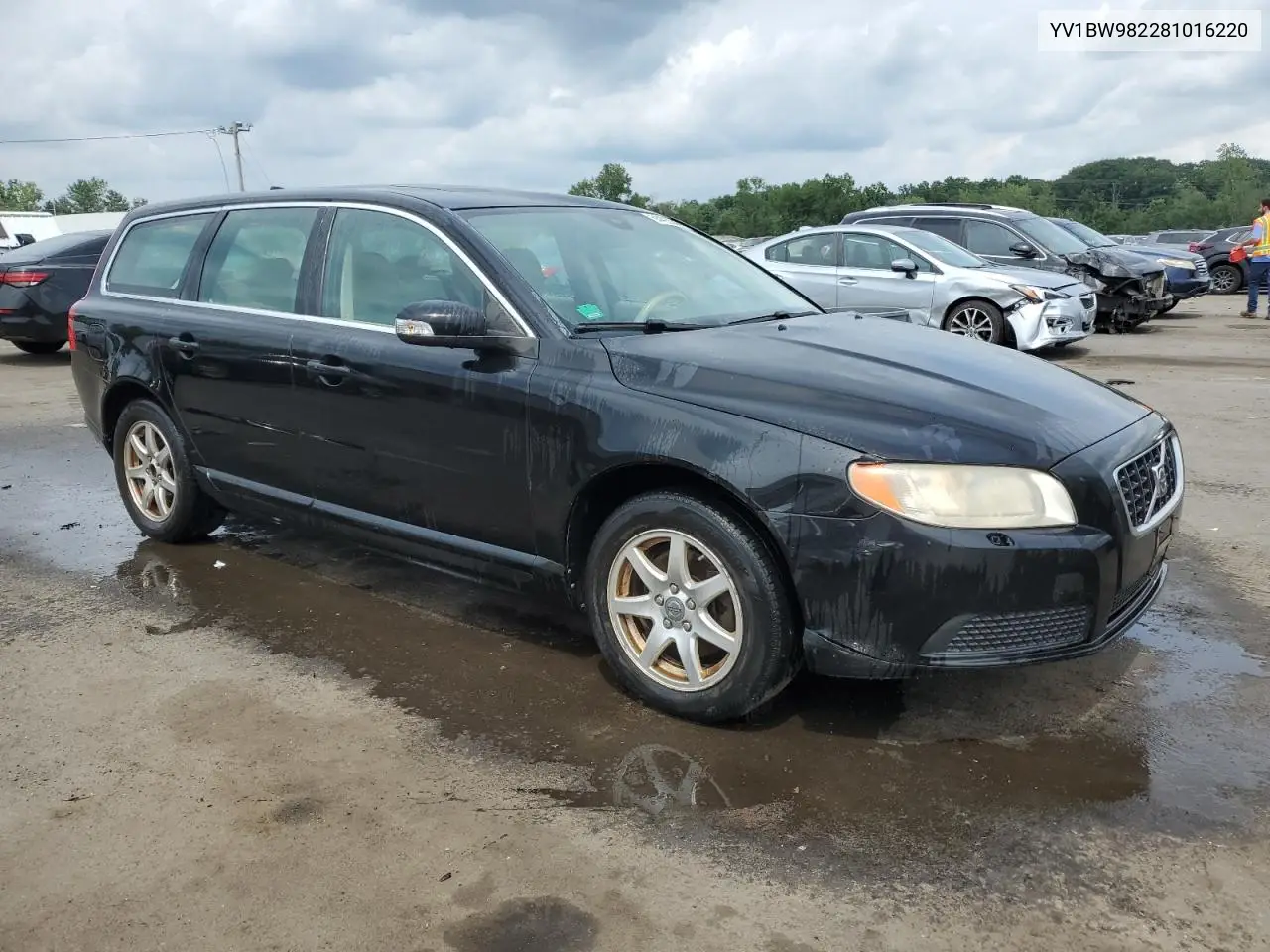 2008 Volvo V70 3.2 VIN: YV1BW982281016220 Lot: 64492285