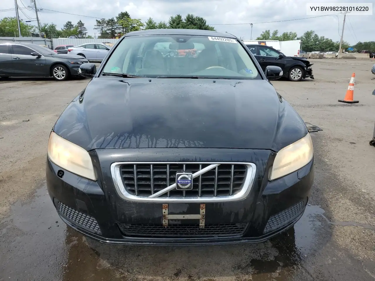 2008 Volvo V70 3.2 VIN: YV1BW982281016220 Lot: 64492285