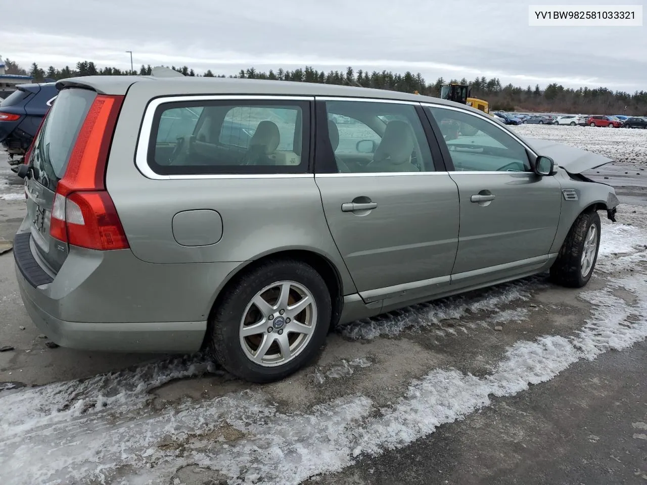 2008 Volvo V70 3.2 VIN: YV1BW982581033321 Lot: 86269014