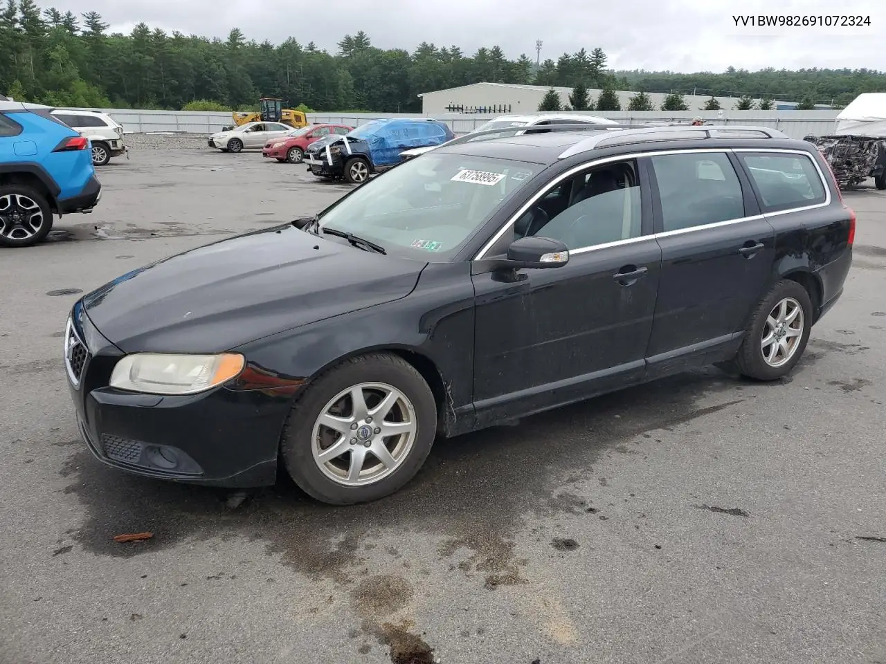 2009 Volvo V70 3.2 VIN: YV1BW982691072324 Lot: 63758995