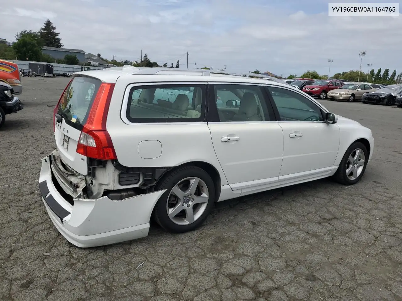 2010 Volvo V70 3.2 VIN: YV1960BW0A1164765 Lot: 54581225