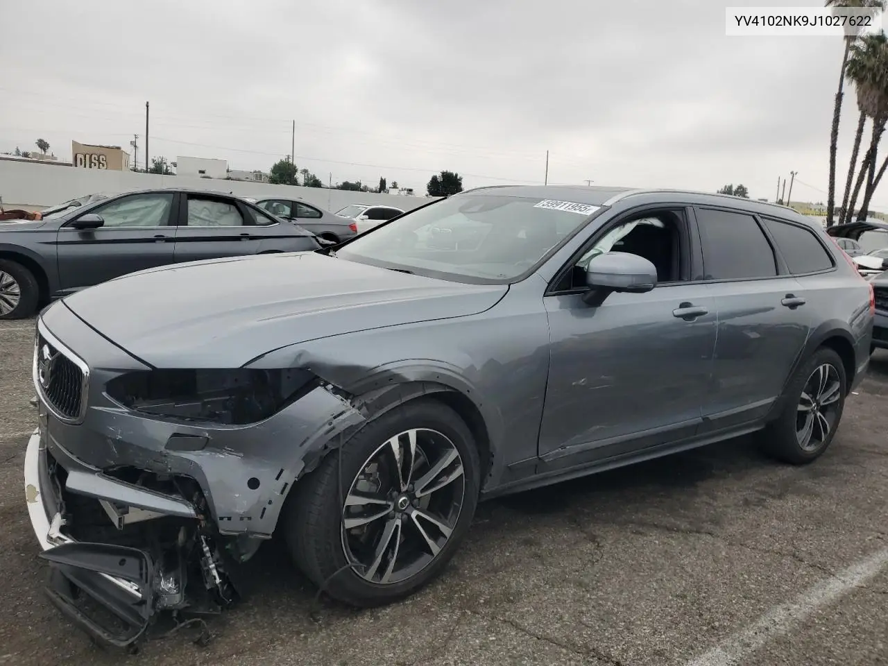 2018 Volvo V90 Cross Country T5 Momentum VIN: YV4102NK9J1027622 Lot: 59911955