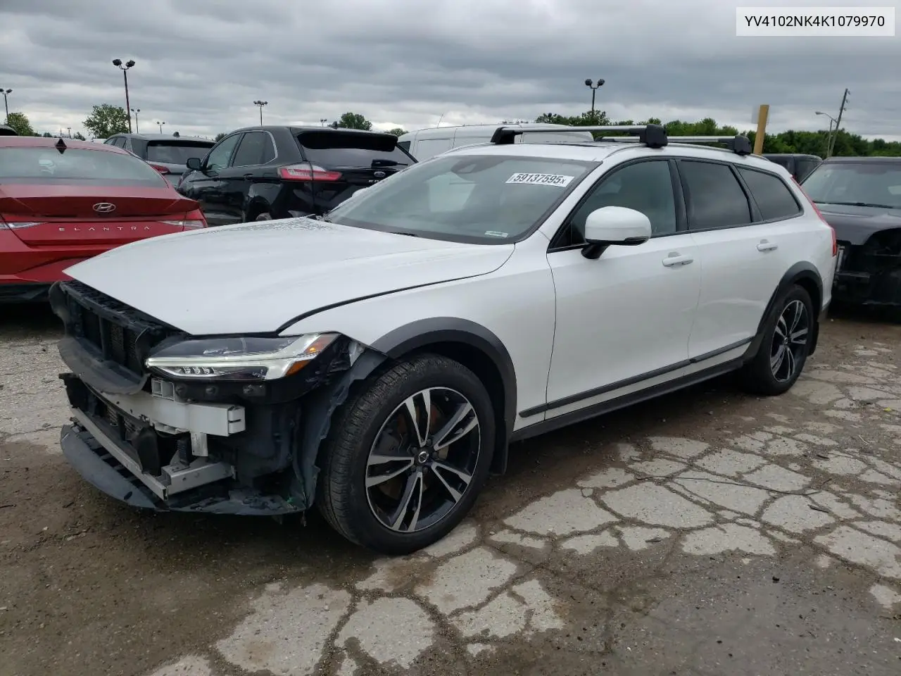 2019 Volvo V90 Cross Country T5 Momentum VIN: YV4102NK4K1079970 Lot: 59137595