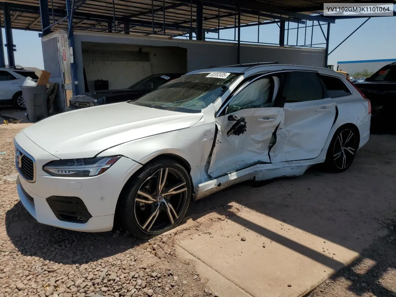 2019 Volvo V90 T5 R-Design VIN: YV1102GM3K1101064 Lot: 60352405
