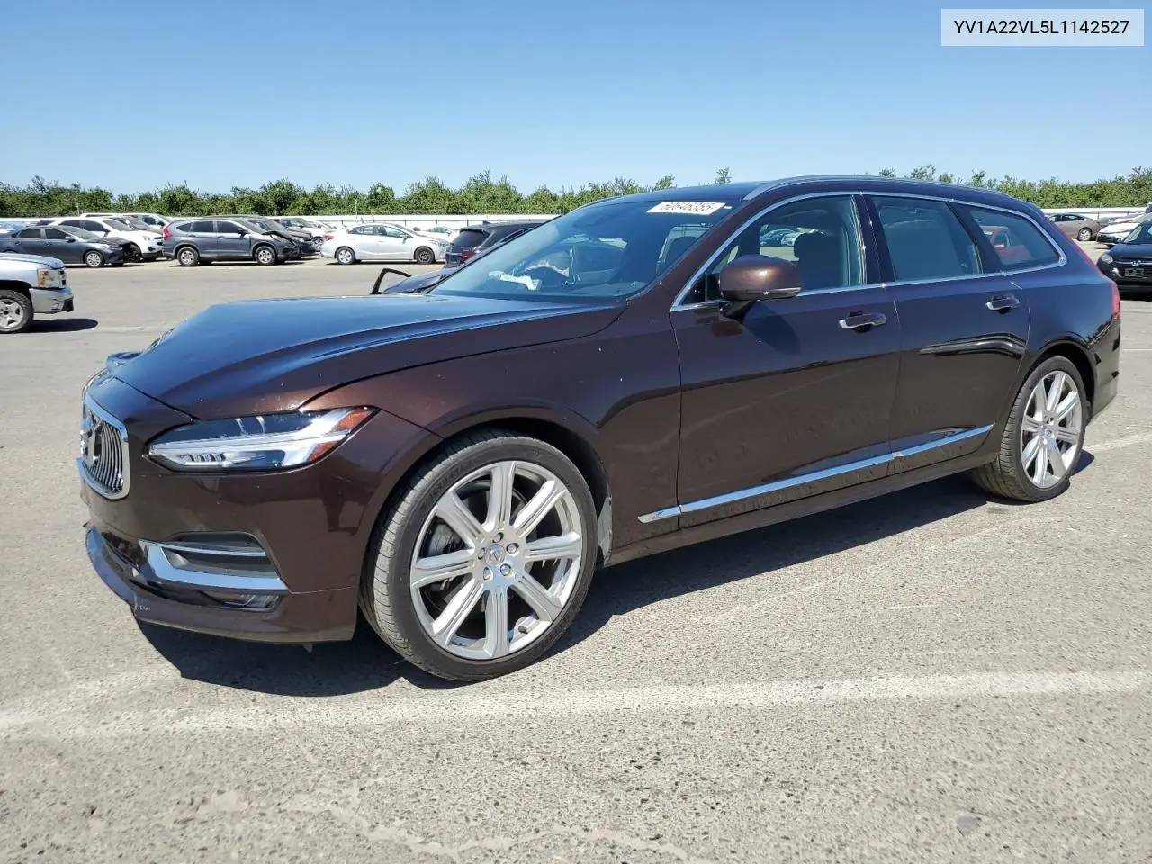 2020 Volvo V90 T6 Inscription VIN: YV1A22VL5L1142527 Lot: 60646355