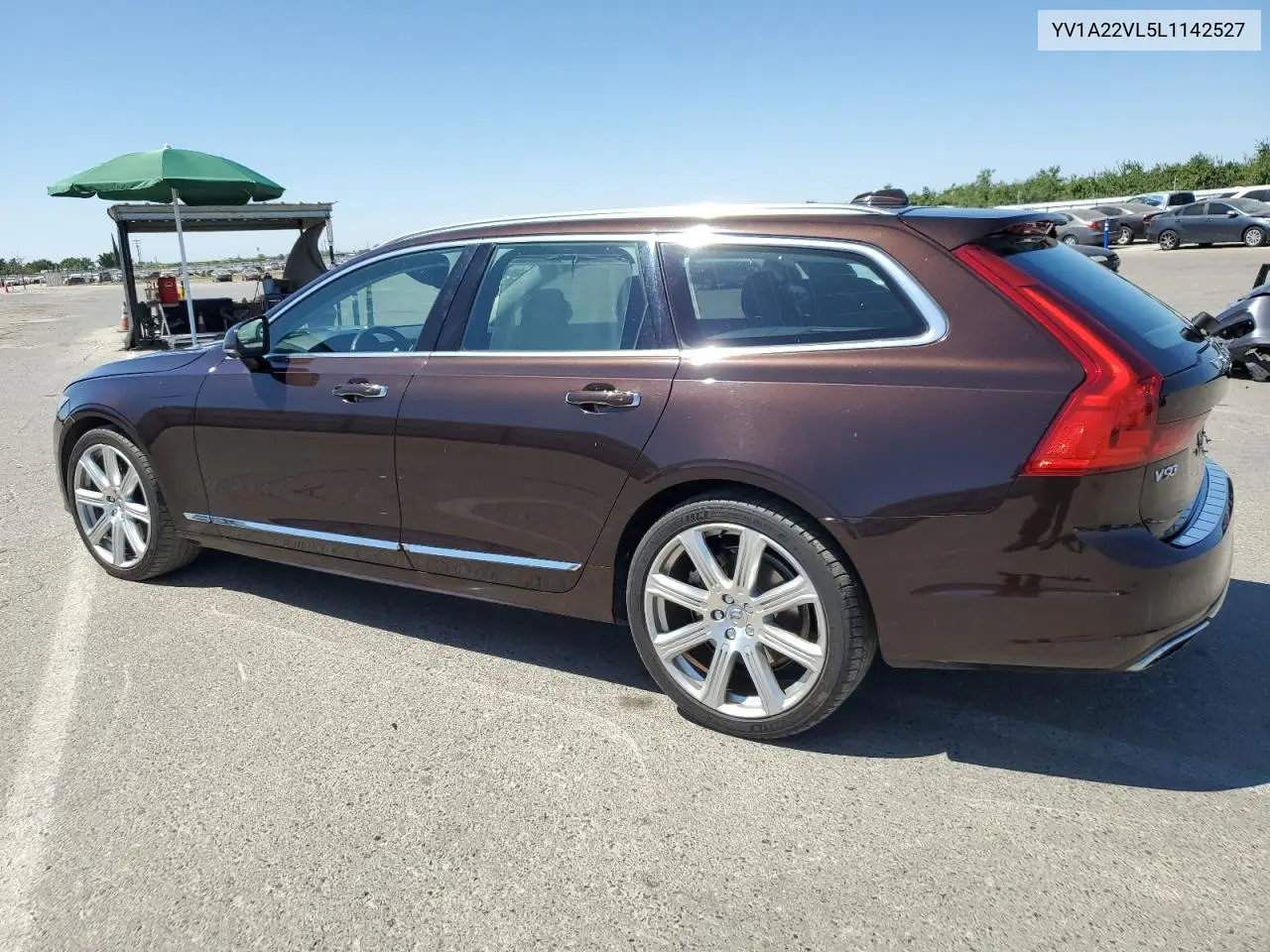 2020 Volvo V90 T6 Inscription VIN: YV1A22VL5L1142527 Lot: 60646355