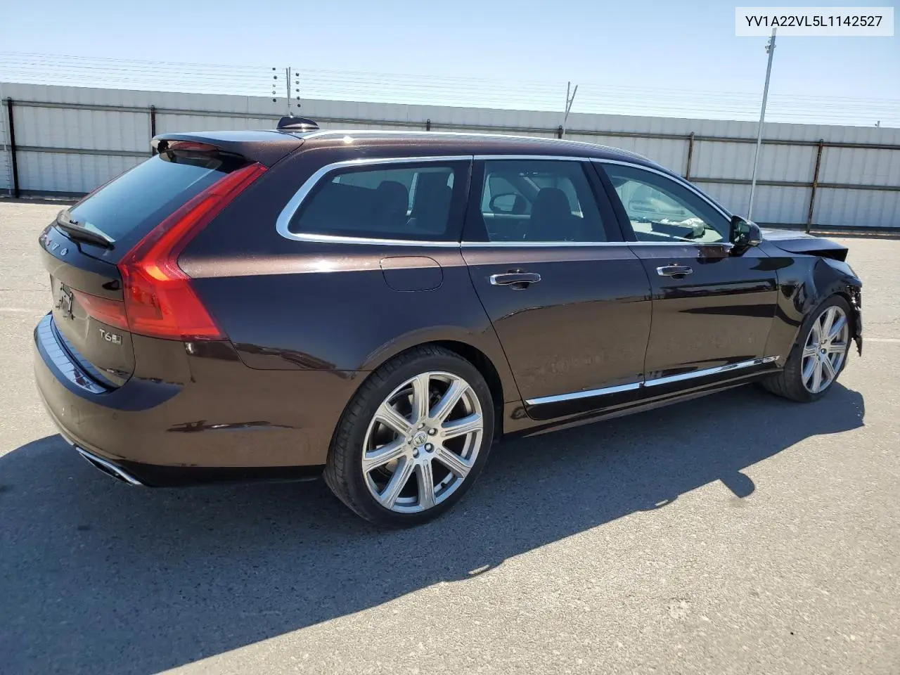 2020 Volvo V90 T6 Inscription VIN: YV1A22VL5L1142527 Lot: 60646355