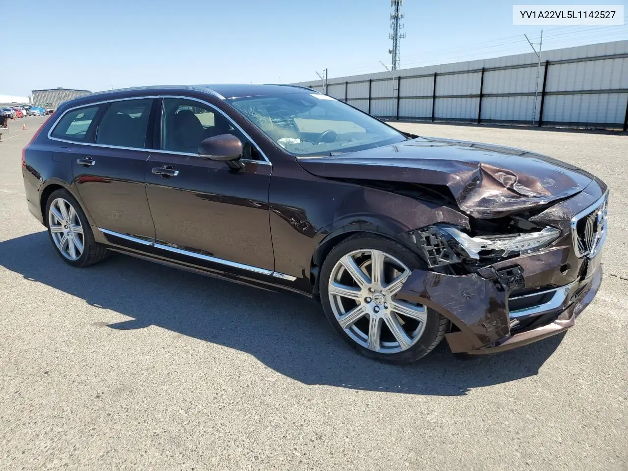 2020 Volvo V90 T6 Inscription VIN: YV1A22VL5L1142527 Lot: 60646355