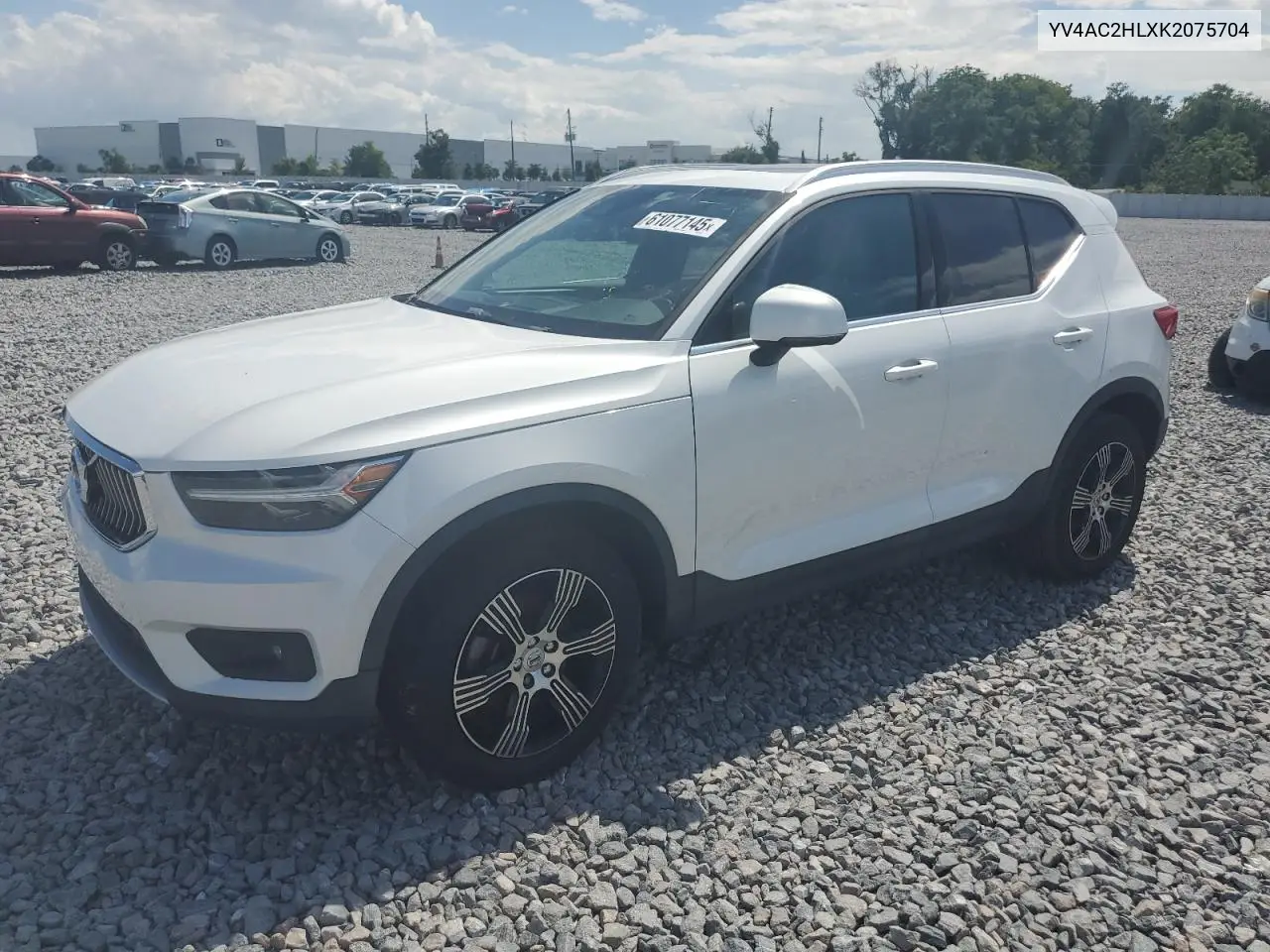 2019 Volvo Xc40 T4 Inscription VIN: YV4AC2HLXK2075704 Lot: 61077145