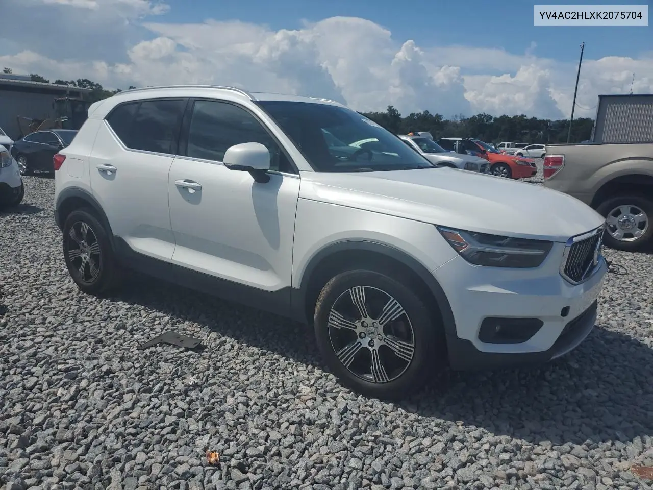 2019 Volvo Xc40 T4 Inscription VIN: YV4AC2HLXK2075704 Lot: 61077145