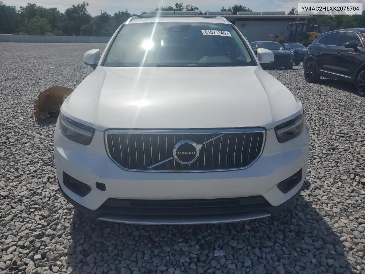 2019 Volvo Xc40 T4 Inscription VIN: YV4AC2HLXK2075704 Lot: 61077145