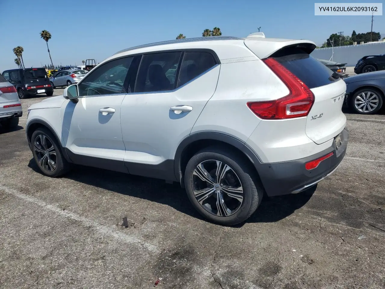 2019 Volvo Xc40 T5 Inscription VIN: YV4162UL6K2093162 Lot: 61955905