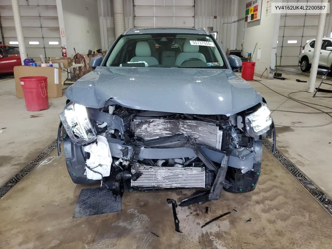 2020 Volvo Xc40 T5 Momentum VIN: YV4162UK4L2200587 Lot: 55737555