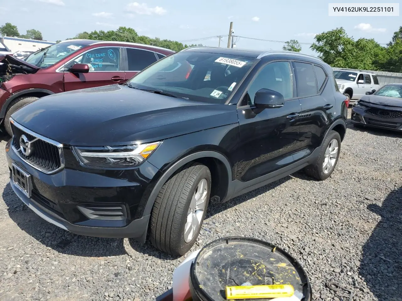 2020 Volvo Xc40 T5 Momentum VIN: YV4162UK9L2251101 Lot: 61938055