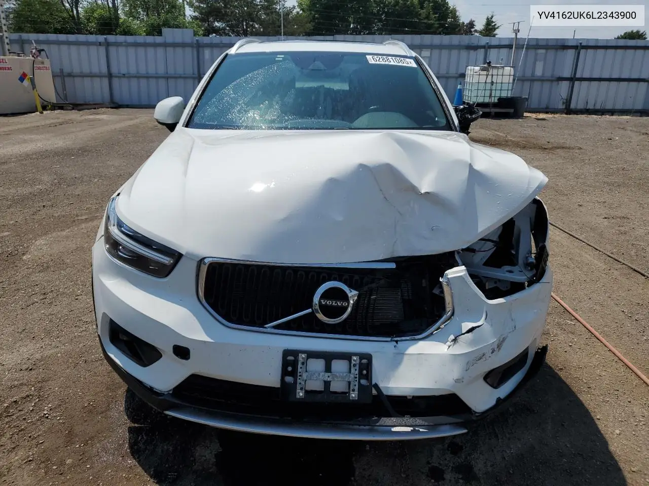 2020 Volvo Xc40 T5 Momentum VIN: YV4162UK6L2343900 Lot: 62881085