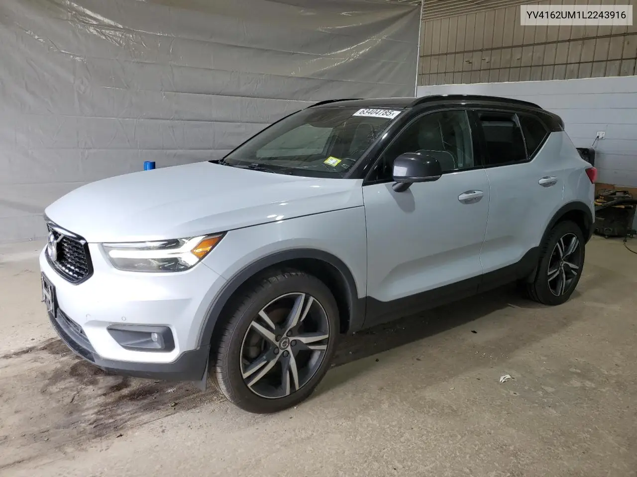 2020 Volvo Xc40 T5 R-Design VIN: YV4162UM1L2243916 Lot: 63404785